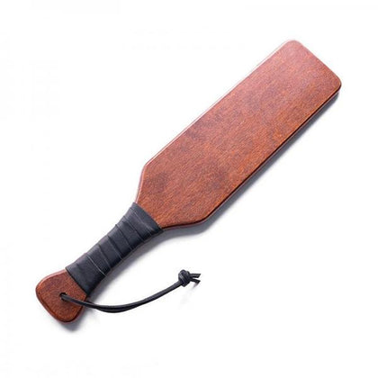 Dark Desire Leather-Wrapped Spanking Paddle - Adult Naughty Store