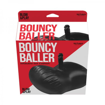 LoveLuxe Bouncy Baller Inflatable Cushion with Dildo and Foot Pump - Model 2021