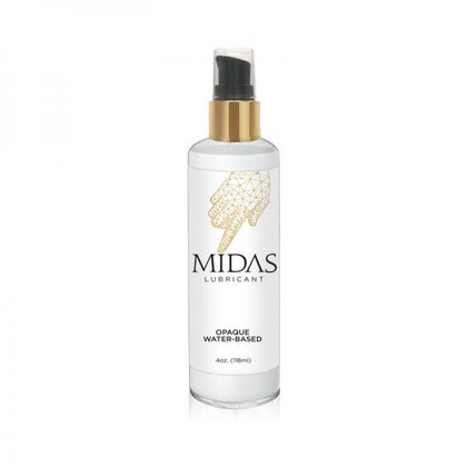 Midas Opaque Water-based Lubricant 4 Oz. - Adult Naughty Store