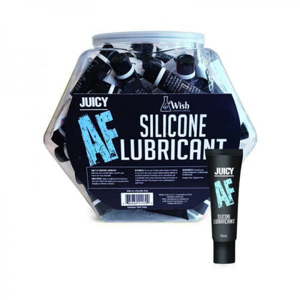 Juicy Af Silicone Lubricant 10ml 65-piece Fishbowl