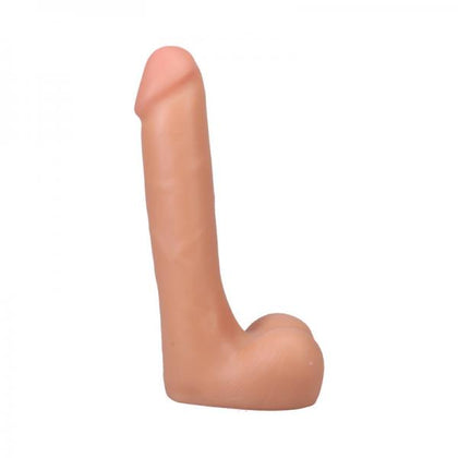 The Realistic Cock 9 In. Ultraskyn Vac-u-lock Dildo With Balls Vanilla