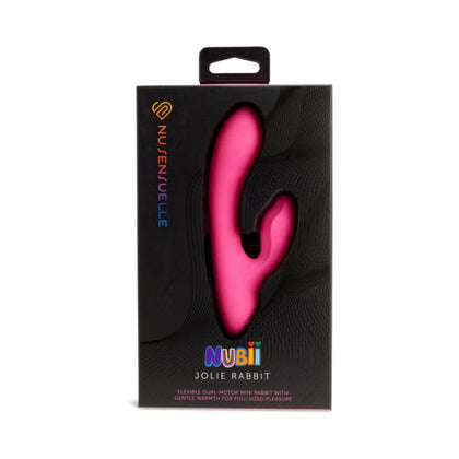 Nu Sensuelle Jolie Nubii Warming Mini Rabbit Vibrator - Model No. Nubii-001 Pink