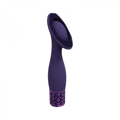 Royal Gems Duchess Silicone Rechargeable Vibrator Purple - Adult Naughty Store