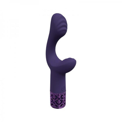 Royal Pleasure: Majestic G-Spot Rechargeable Vibrator in Luxurious Purple - Adult Naughty Store