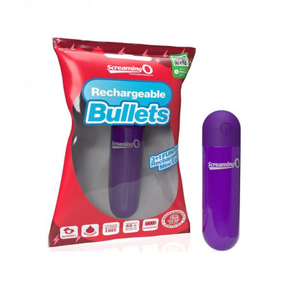 Screaming O Rechargeable Bullets Purple