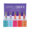 Simply Sexy Pheromone Perfume Oil 36-piece Acrylic Display With Testers - Adult Naughty Store