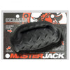 Masterjack Double Penetration Stroker: Black Ice Sensation - Adult Naughty Store