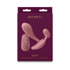 Secrets Echo Insertable Vibe With Remote Dusty Rose - Adult Naughty Store