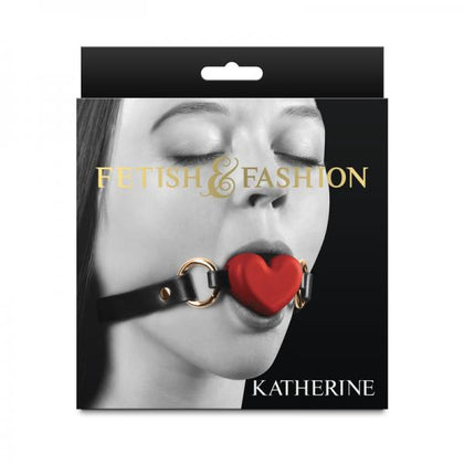 Fetish & Fashion Katherine Heart Gag Red - Adult Naughty Store