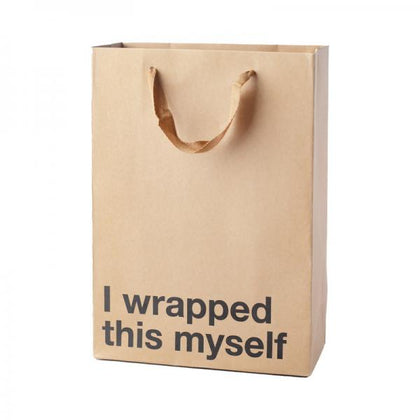 Snarky Gift Bags Wrapped This Myself 3pk - Adult Naughty Store