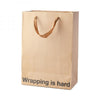 Snarky Gift Bags Wrapping Is Hard 3pk - Adult Naughty Store