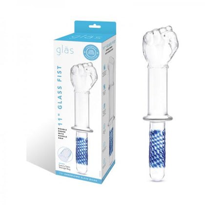 Glas 11 In. Glass Fist Double Ended With Handle Grip