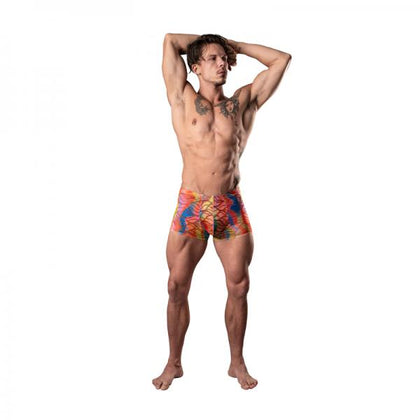Male Power Your Lace Or Mine Pouch Short Multicolor S