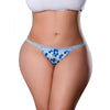 Blueberry Queen Size Sweet Treats Sensual Split Back & Crotchless Panty Set with Lube 🔥 - Adult Naughty Store