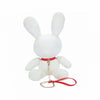 Shots Rabbit Bondage Velvet Stuffy Small White