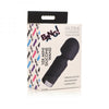 Bang! 10x Mini Silicone Wand Black - Adult Naughty Store