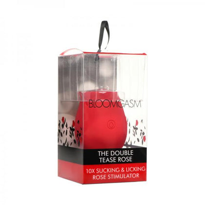 Bloomgasm The Double Tease Rose 10x Sucking & Licking Rose Stimulator