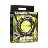 Creature Cocks Black Caiman Silicone Cock Ring - Adult Naughty Store