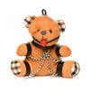 Master Series Gagged Teddy Bear Keychain - Adult Naughty Store