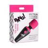 Bang! 10x Vibrating Mini Silicone Wand Pink - Adult Naughty Store