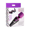 Bang! 10x Vibrating Mini Silicone Wand Purple - Adult Naughty Store