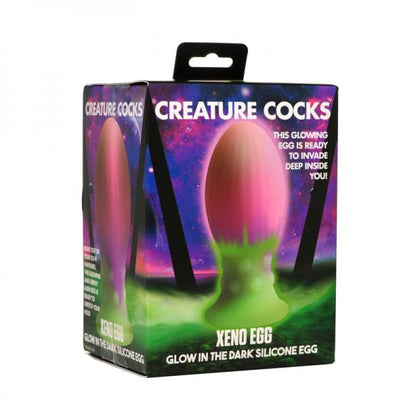 Creature Cocks Xeno Egg Glow-in-the-dark Silicone Egg