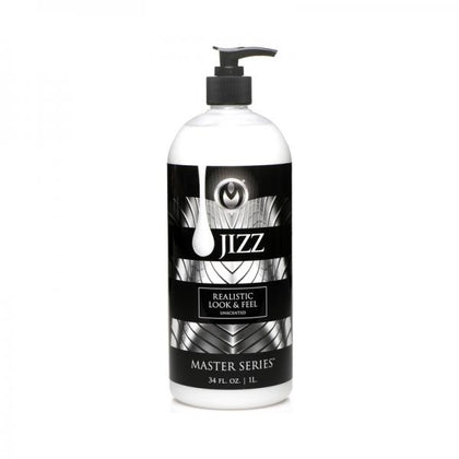 Master Series Unscented Water-based Jizz Lubricant 34 Oz.