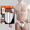 Oxballs Oxjok Bulger Pumper-sack Slider Jock White Snow S - Adult Naughty Store