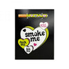 Smoke Me One Hitter Kard Adult Greeting Card with Concealed Pipe - Model SM-K1H - Unisex - Intimate Sensation - Black - Adult Naughty Store