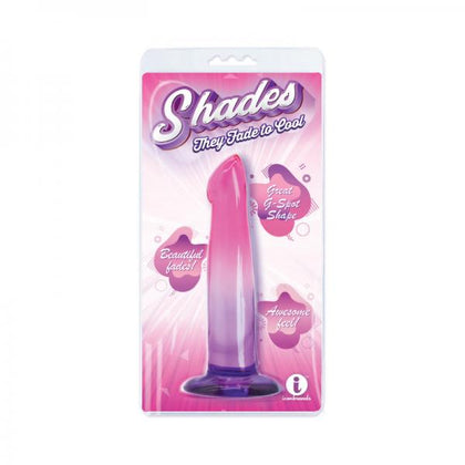 Shades G-spot 6.25 In. Dildo Pink/purple