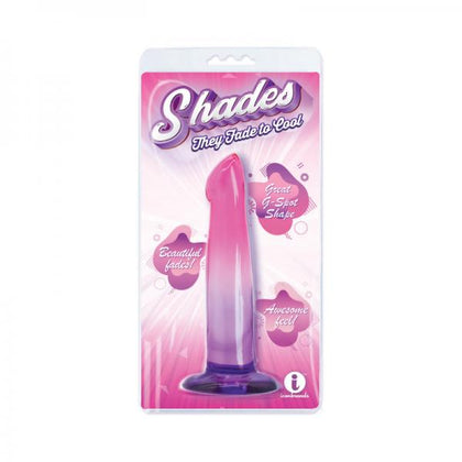 Shades G-spot 6.25 In. Dildo Pink/purple - Adult Naughty Store