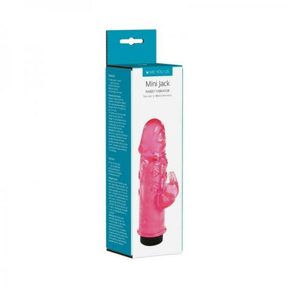 Me You Us Mini Jack Rabbit Vibrator Pink - Adult Naughty Store