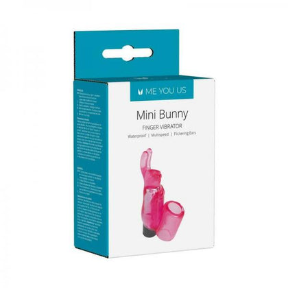 Me You Us Mini Bunny Finger Vibrator Pink - Adult Naughty Store