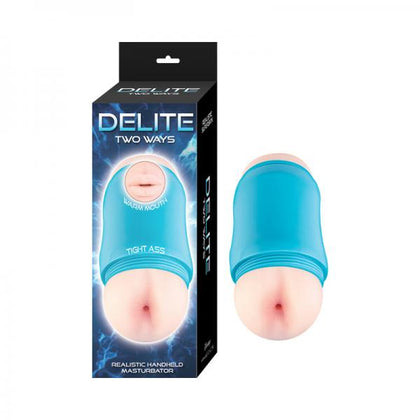 Delite Two Ways Mouth & Ass Beige