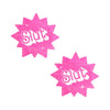 Neva Nude Barbie Babe Sassy Slut Uv Pink Glitter Nipple Pasties - Adult Naughty Store