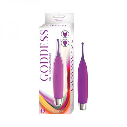 Goddess On The Spot Massager Purple - Adult Naughty Store