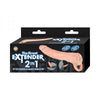 The Great Extender 2-in-1 Extender & Masturbator 8 In. - Adult Naughty Store