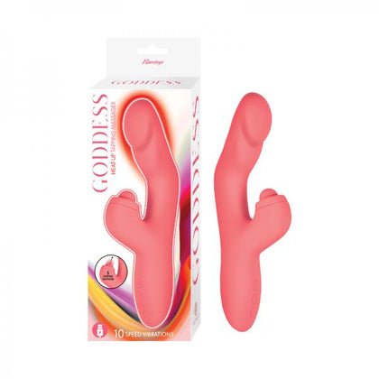 Goddess Heat Up Tapping Massager Coral - Adult Naughty Store