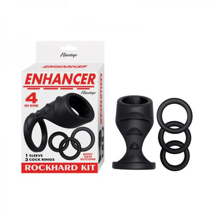 Enhancer Rockhard Kit Black - Adult Naughty Store