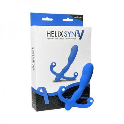 Aneros Helix Syn V Vibrating Prostate Stimulator Special Edition Blue