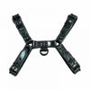 Rouge Leather Oth Harness Black With Black Accessories Large - Adult Naughty Store