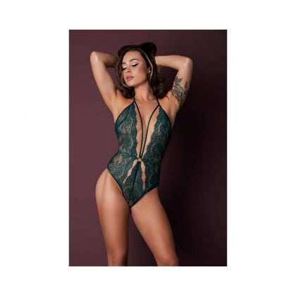 Magic Silk Evermore Plunge Teddy Emerald S/m