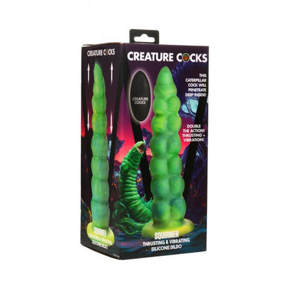 Creature Cocks Squirmer Thrusting & Vibrating Silicone Dildo - Adult Naughty Store