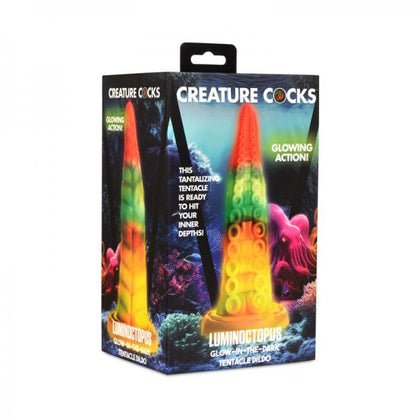 Creature Cocks Luminoctopus Glow-in-the-dark Tentacle Dildo - Adult Naughty Store