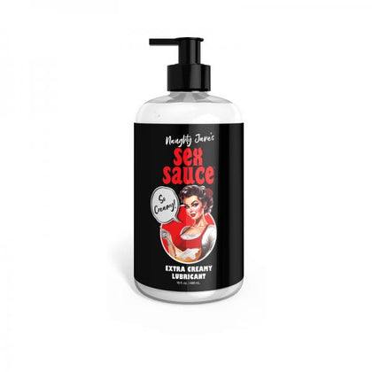 Naughty Jane's Sex Sauce Extra Creamy Lubricant 16 Oz. - Adult Naughty Store