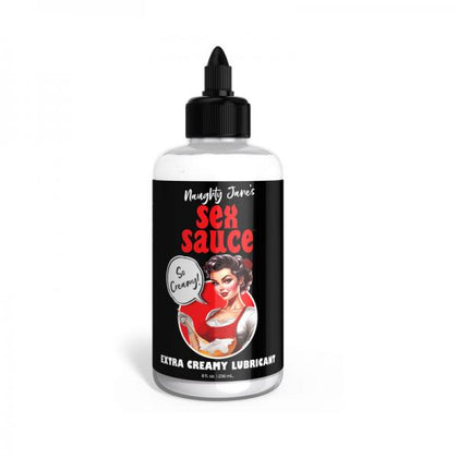 Naughty Jane's Sex Sauce Extra Creamy Lubricant 8 Oz. - Adult Naughty Store