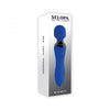 Selopa Blue Belle Rechargeable Dual-ended Wand Vibrator Silicone Blue - Adult Naughty Store