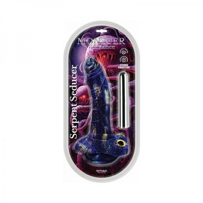 Monster Romance Serpent Seducer With Vibrating Bullet Silicone Dildo 7.5 In. - Adult Naughty Store