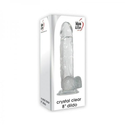 Adam & Eve Crystal Clear 8 In. Dildo