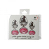 Adam & Eve Pink Gem Anal Plug Set - Adult Naughty Store